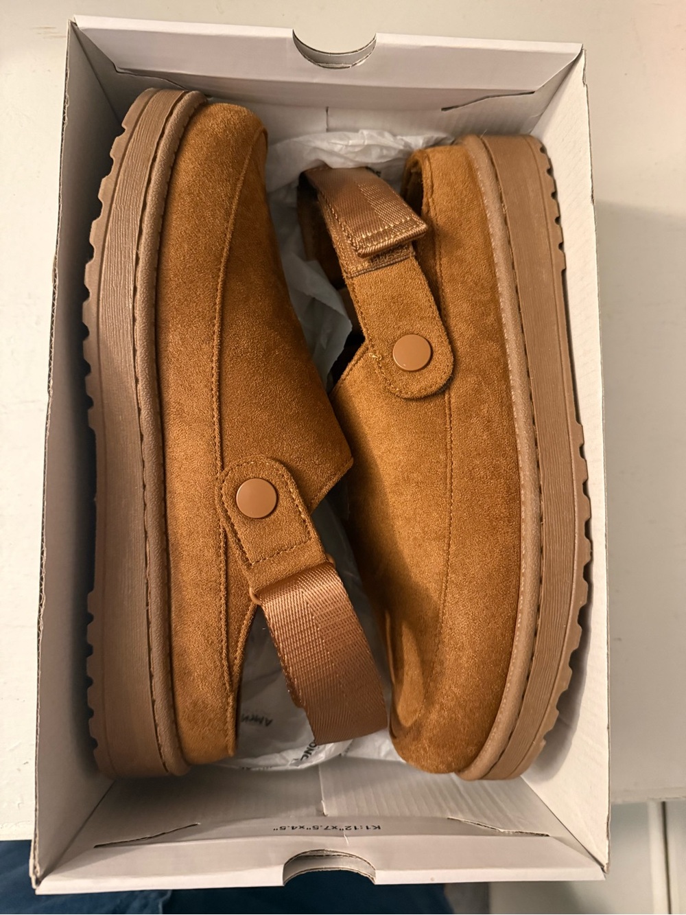 Sonoma Tan Suede Platform Mules